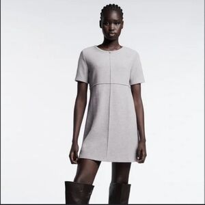 ZARA Girls Grey knit dress 11-12Y (152cm)